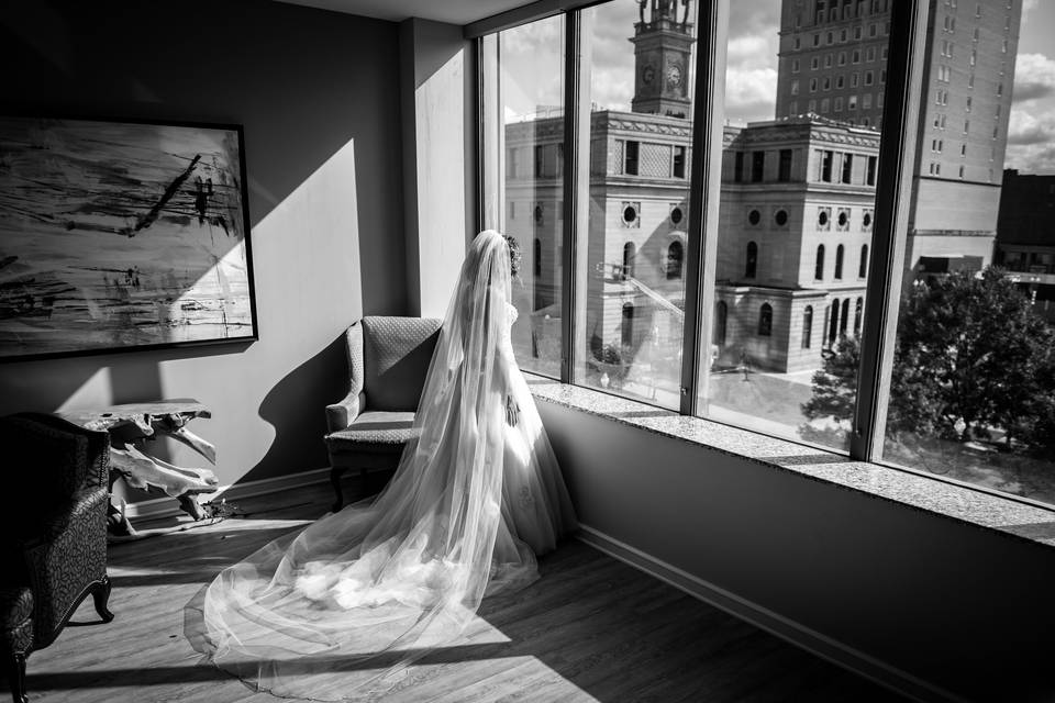 On-site bridal suite