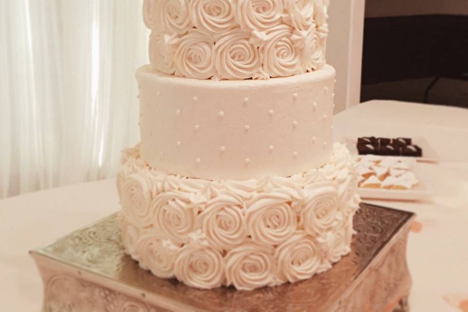 4-Tier Mixed Texture