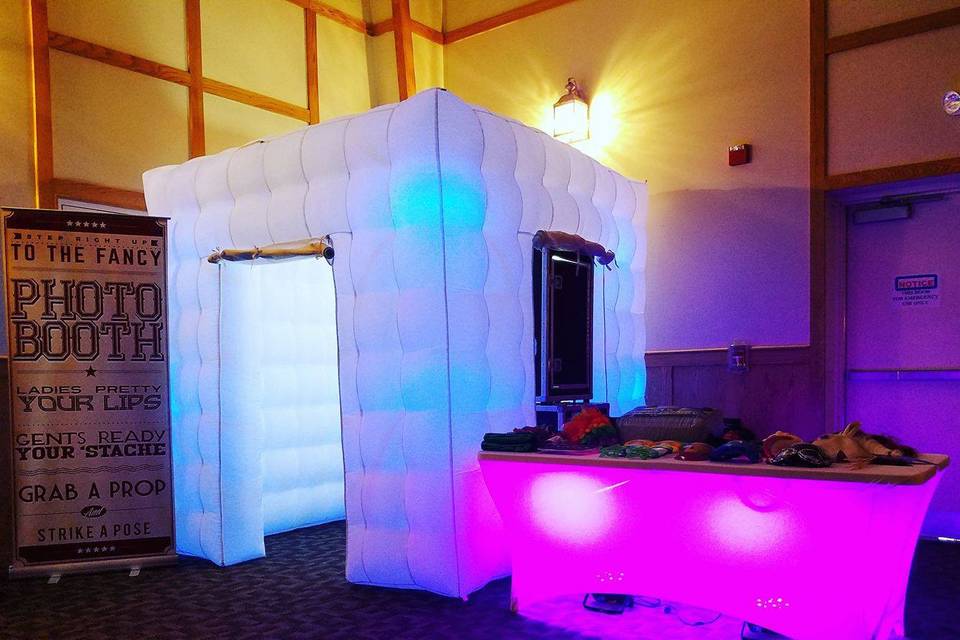 BTA's LED Photo Booth Cube