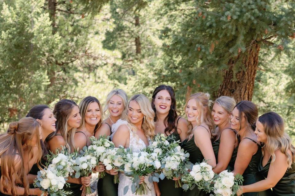 Green Bridesmaid Dresses