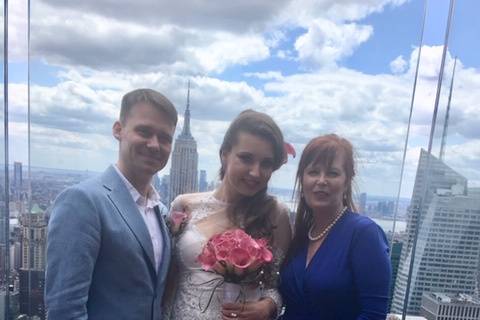 Top of 50 Rock Wedding '19