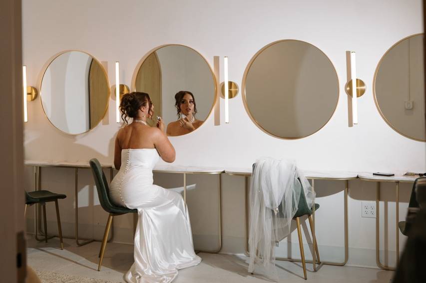 Getting ready room