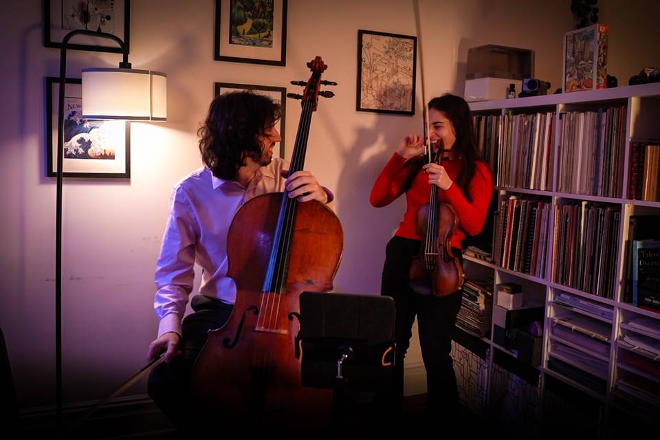 Duo in a private home