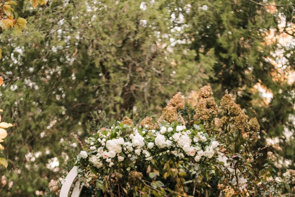 Wedding Arch Florals