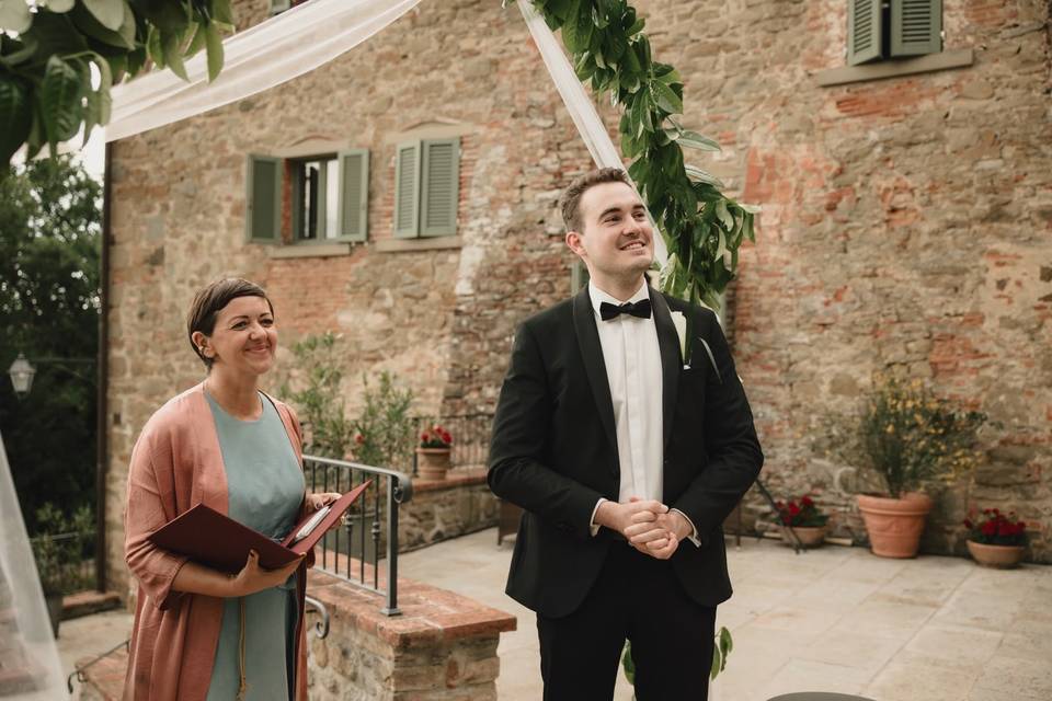 Intimate Wedding in Arezzo