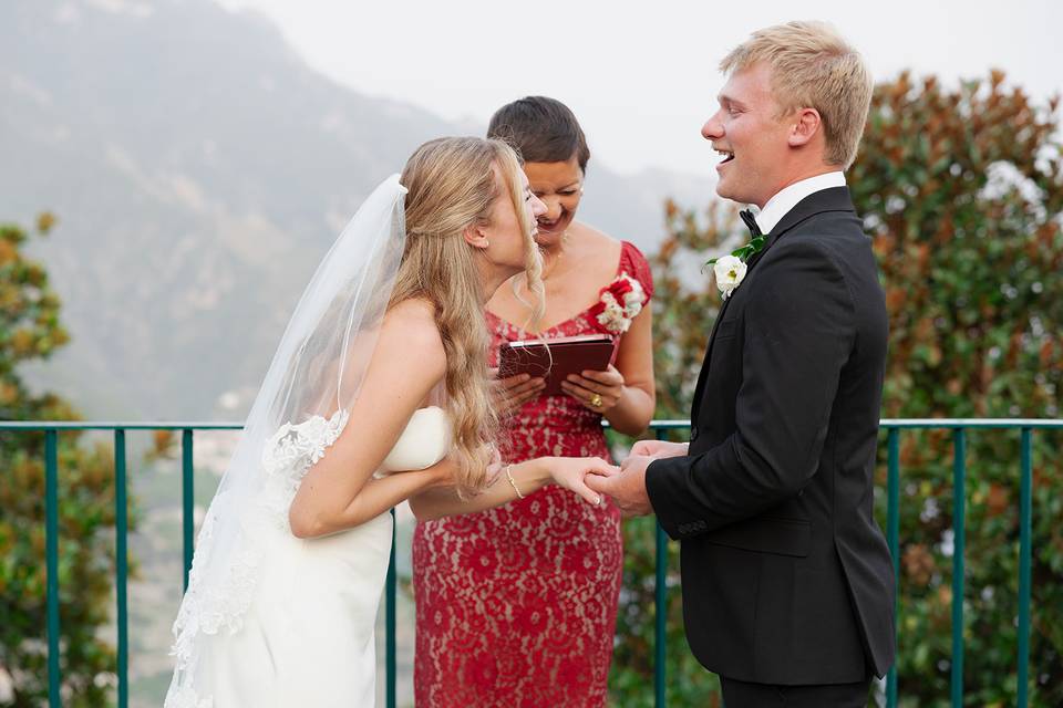 Elopement Celebrant in Ravello