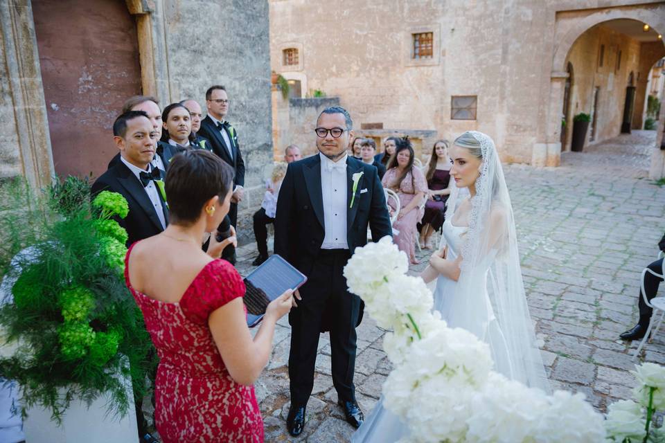 Wedding Officiant in Puglia