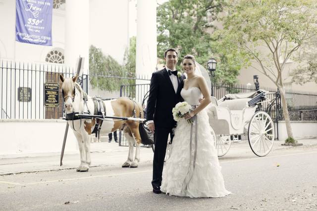 Arrival for the recepton