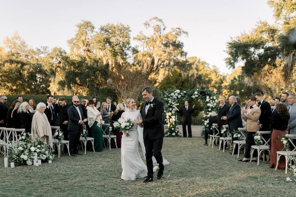 Happy newlyweds!