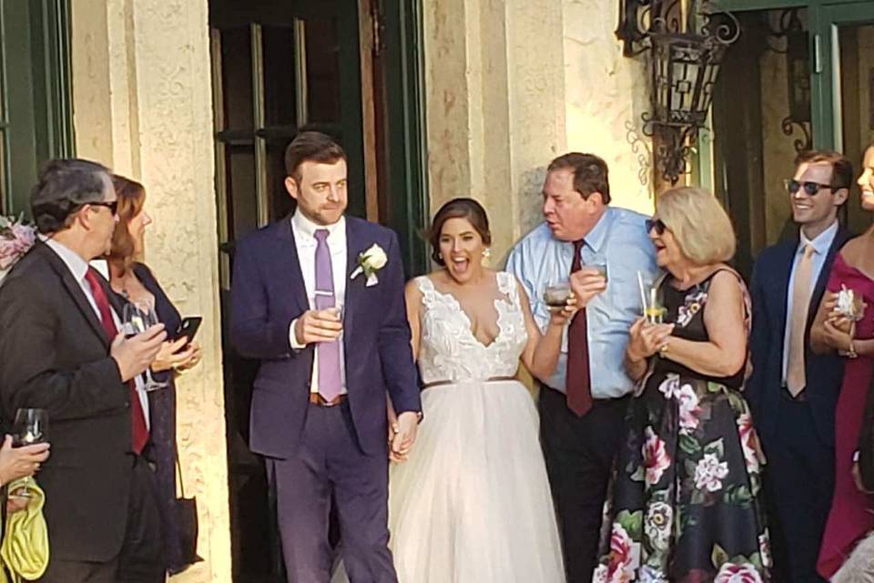Thier first dance!
