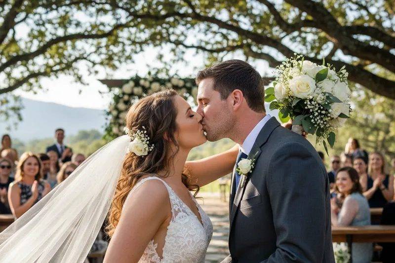 Kiss the bride!