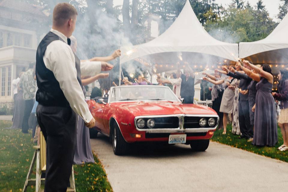 Wedding car