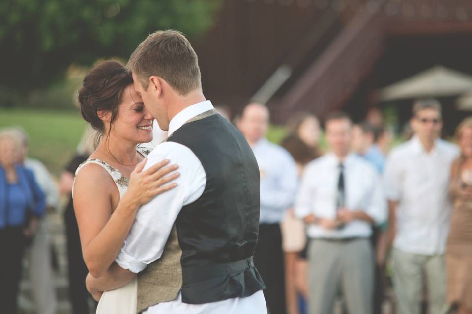 Couple dancing