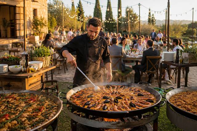 Paella show