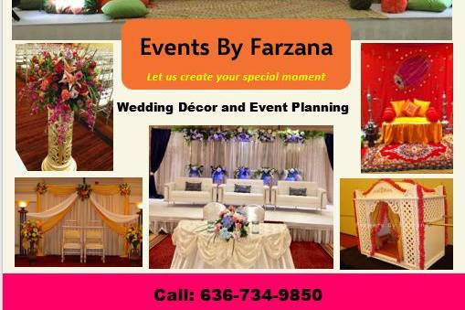 EVENTS BY FARZANA