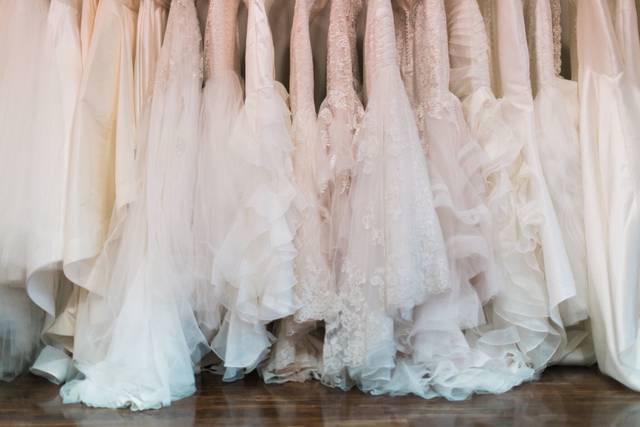 All white dresses