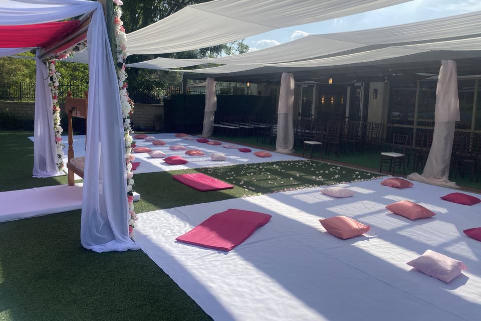 Ceremony on Terrace