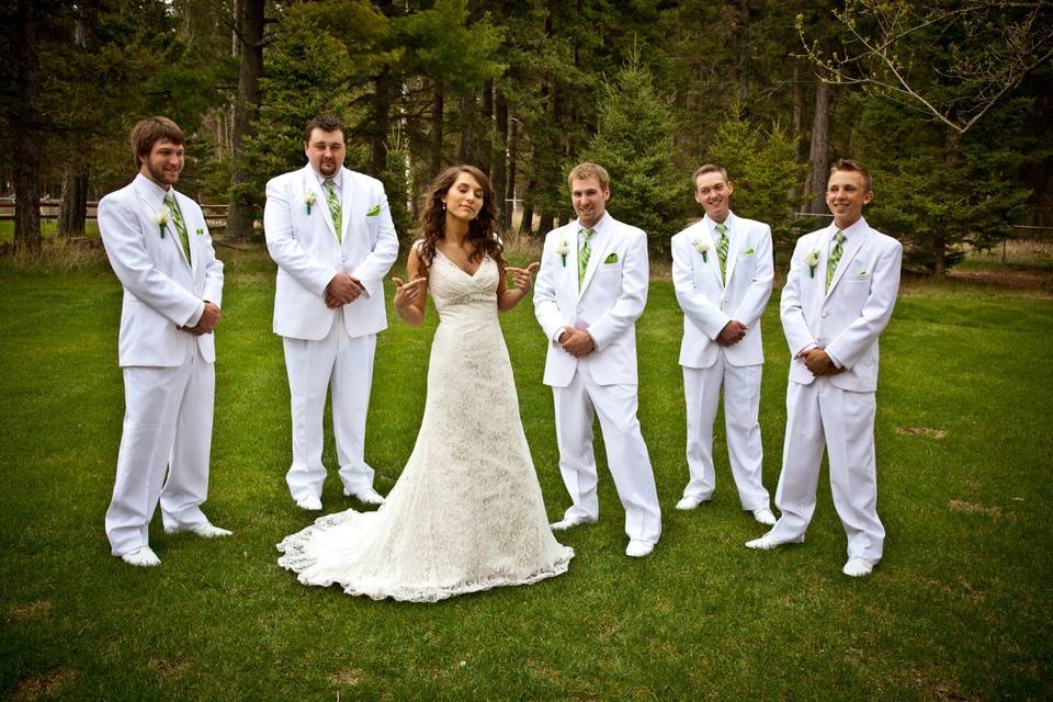 Bride and Groomsmen