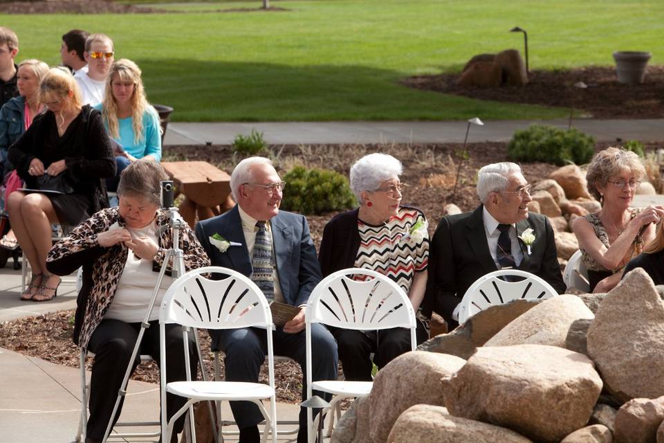 Timeless Moments Captured PhotographyOut Door Ceremony