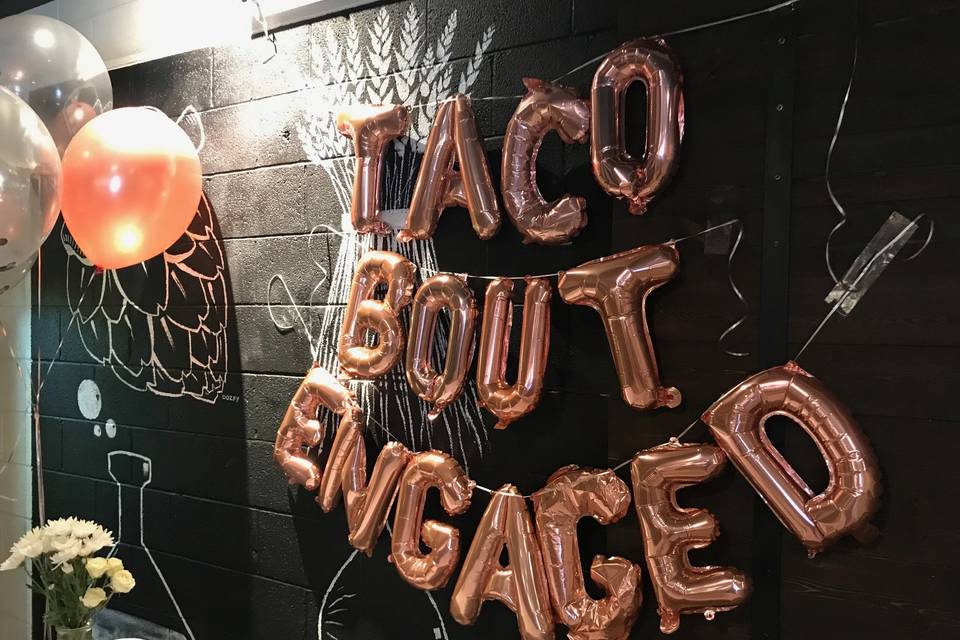 Taco About Engaged