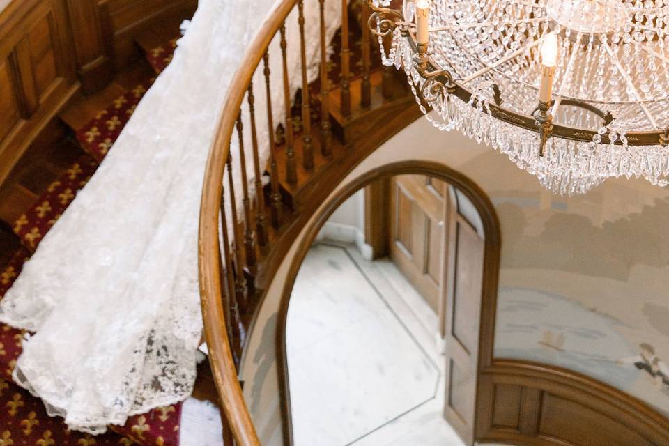 Staircase in Mansion