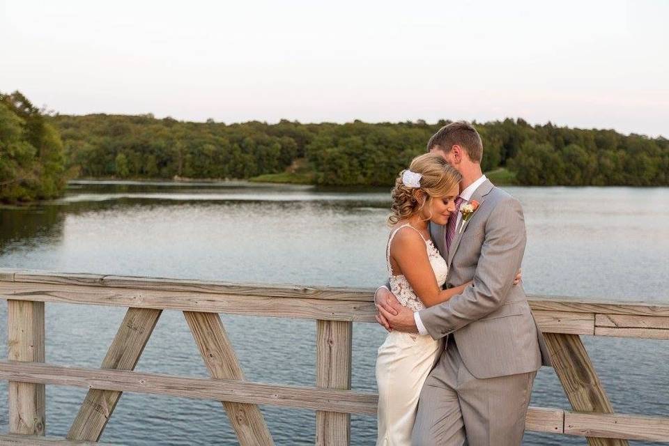 Amazing shot with bride