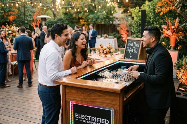 Outdoor wedding