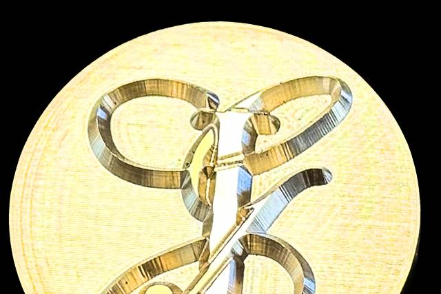 Monogrammed Craft Ice