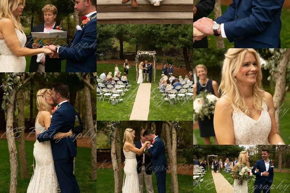 Outdoor wedding