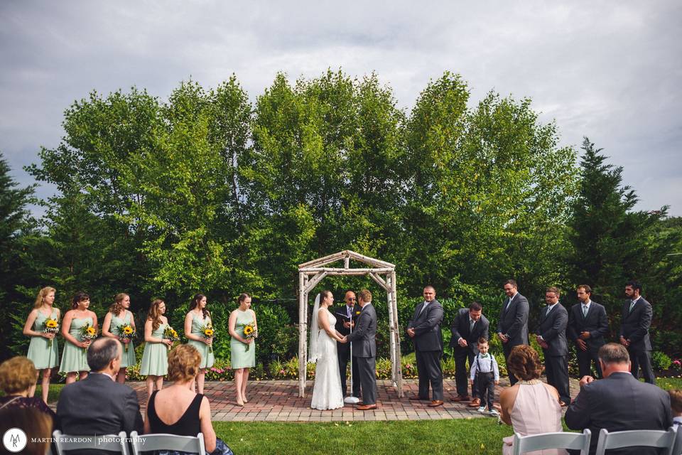 Garden ceremony