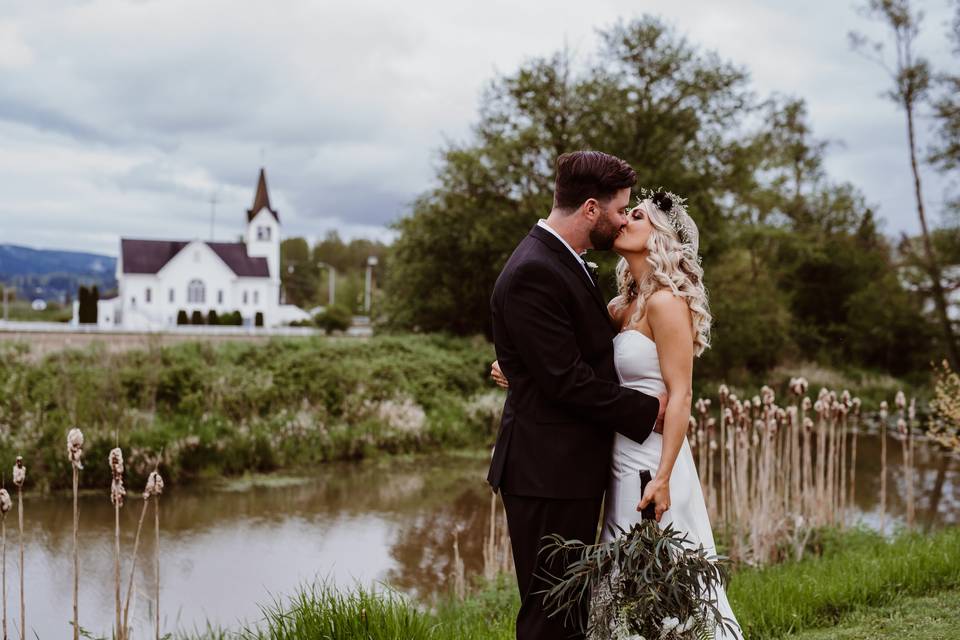 Couple at venue