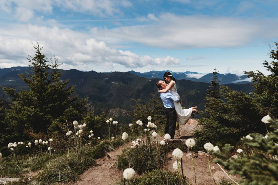 Elopement mt Rainier