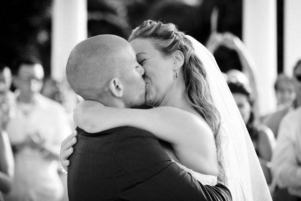 Kissing couple