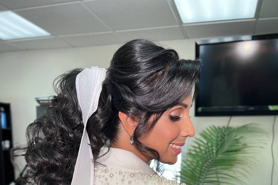 Voluminous Ponytail
