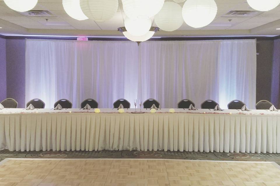 Long table setup