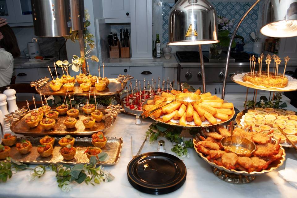 Appetizers station