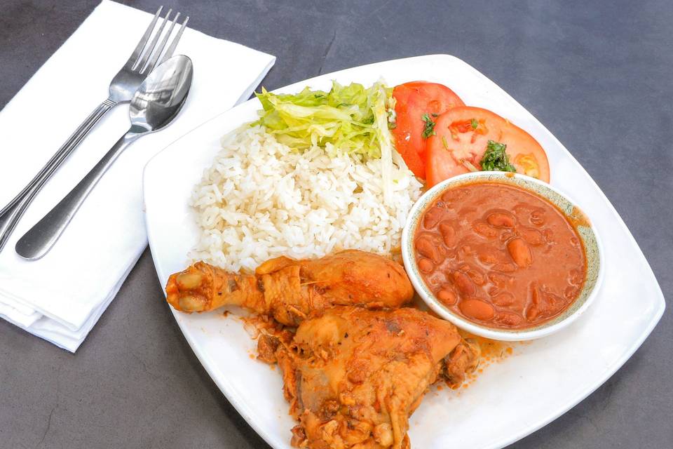 Stewed Chicken Plate