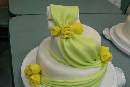 This cake could be used for any occasio. Covered with fondant