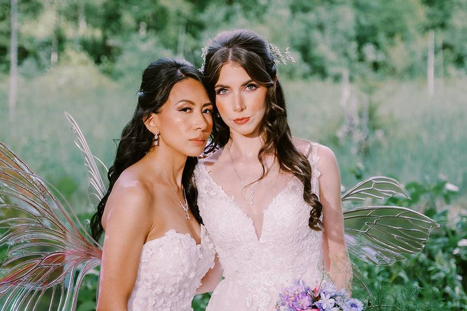 Fairy Wedding Gray Bridge