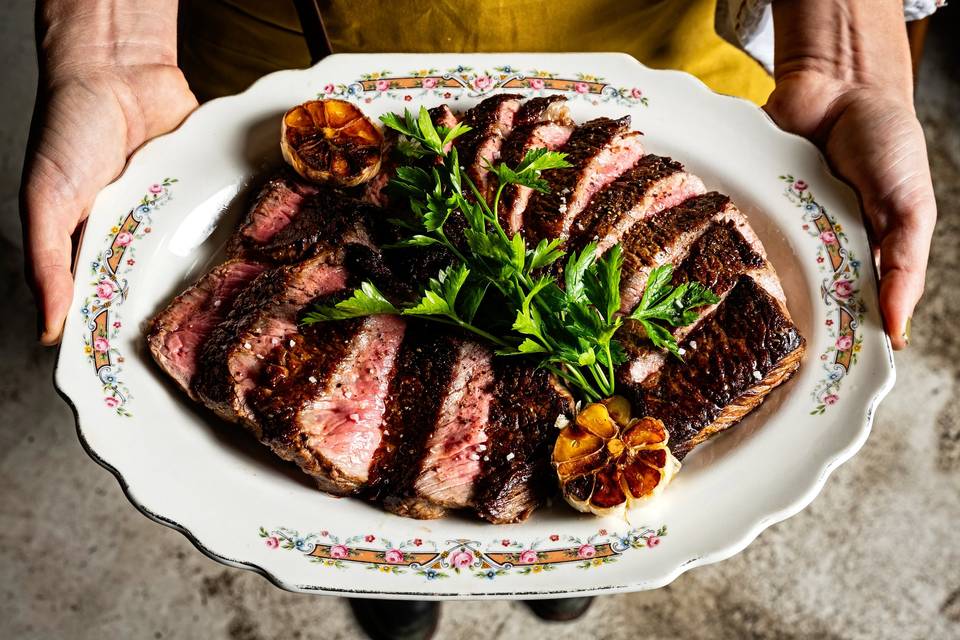 Dry-aged ribeye