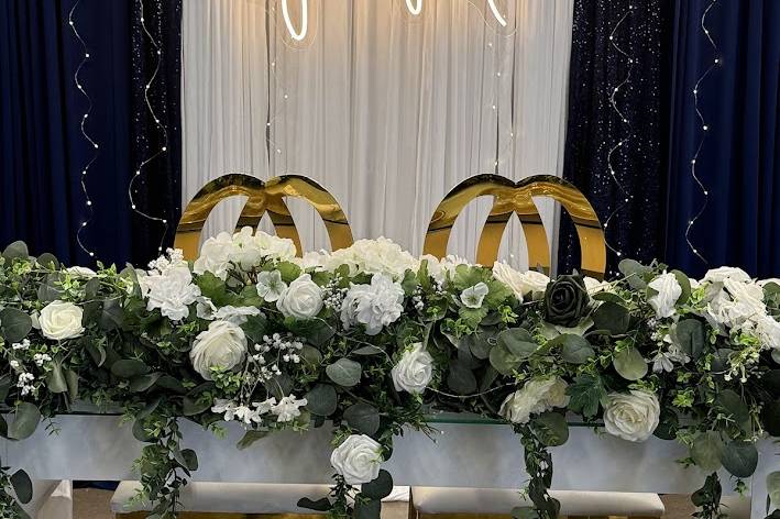 Sweatheart table