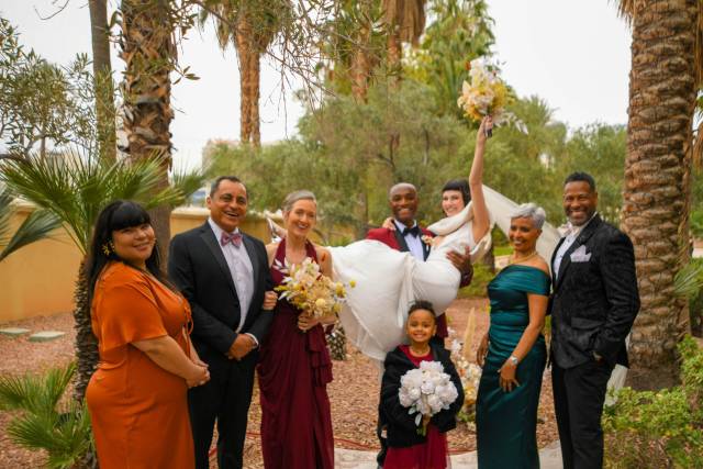 Wedding couple