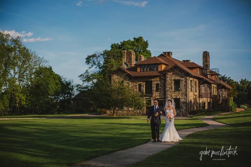 Walking down the aisle