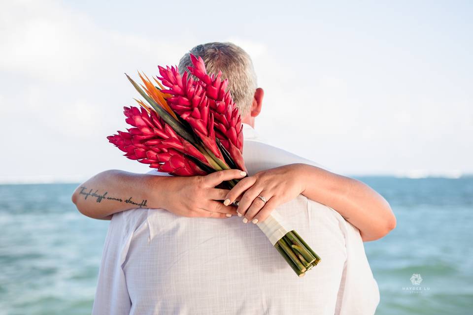 Sandy Point Belize Wedding