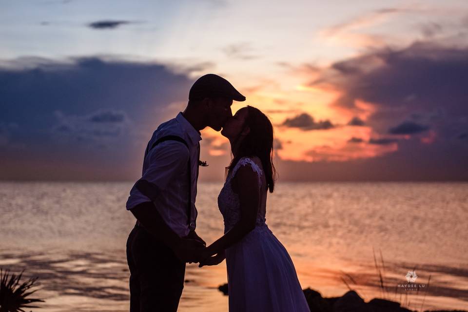 Secret Beach Wedding