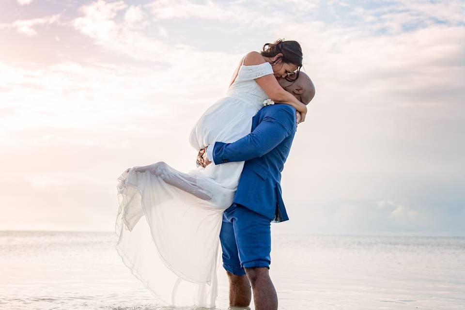 Dreamy Sandbar Wedding