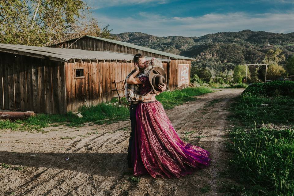Cowboy Engagement