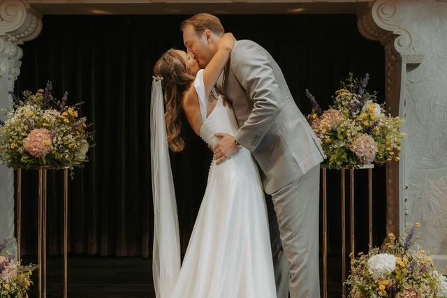 Bride and groom