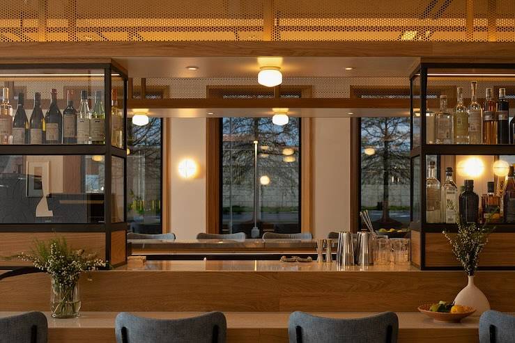 Bar at BLDG Restaurant