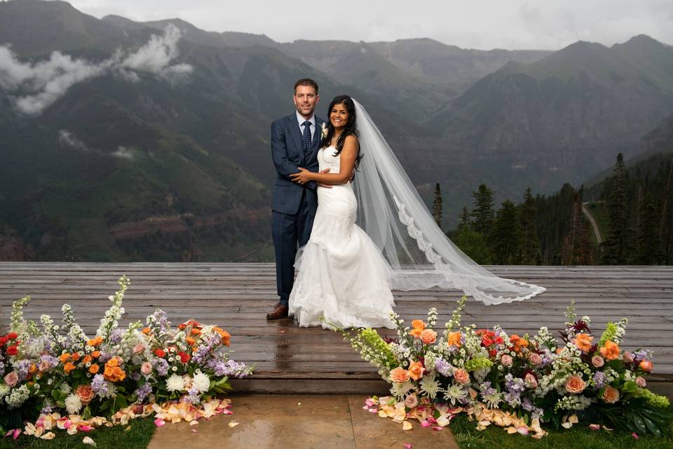 Rockies Telluride elopement